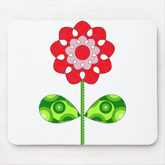 Färben Sie Ihren eigenen Mausteppich! Mousepad (Vorne)