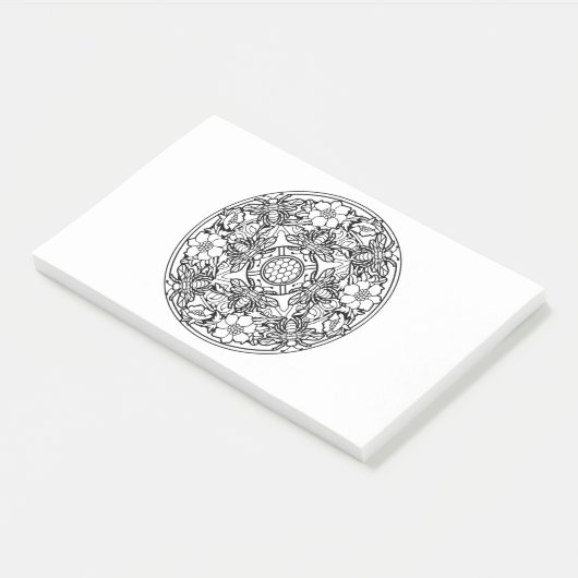 Färben Sie Ihren eigenen Post-it Klebezettel (angewinkelt)