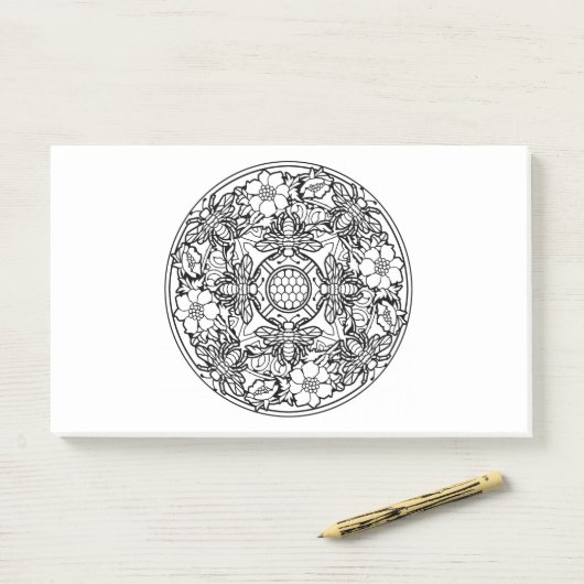 Färben Sie Ihren eigenen Post-it Klebezettel (Auf Schreibtisch)