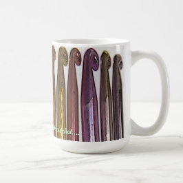 Färben Sie meine Welt mit der Häkelarbeit-Tasse Kaffeetasse