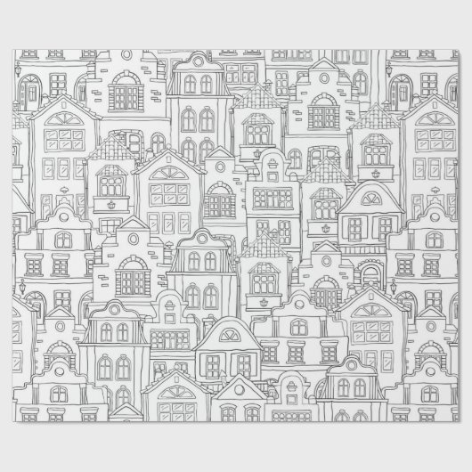 Färben Sie mich Geschenkpapier (Flach)