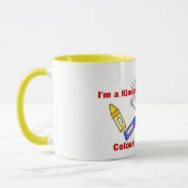 Färben Sie mich glücklich/Vera Trembach Tasse (Links)