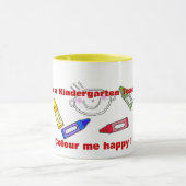 Färben Sie mich glücklich/Vera Trembach Tasse (Zentrum)