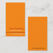 Färben Sie mich herein!  Minimaler nobler Visitenkarte (Vorne/Hinten)