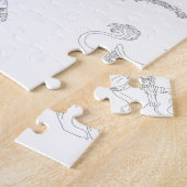 Färben Sie mich Karussell Puzzle (Seite)