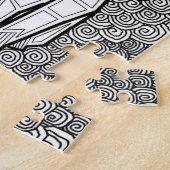 Färben Sie mich Katzen-Puzzlespiel Puzzle (Seite)