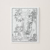 FARBEN SIE MICH! Machen Sie Ihren eigenen Geschenk Puzzle (Vertikal)