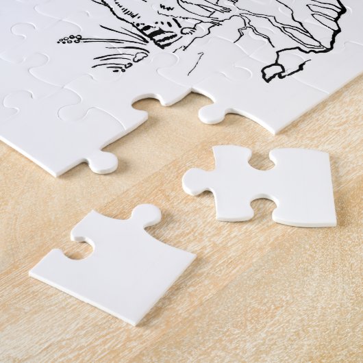 FARBEN SIE MICH! Machen Sie Ihren eigenen Geschenk Puzzle (Seite)