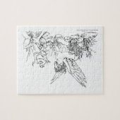 FARBEN SIE MICH! Machen Sie Ihren eigenen Geschenk Puzzle (Horizontal)