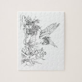 FARBEN SIE MICH! Machen Sie Ihren eigenen Geschenk Puzzle (Vertikal)