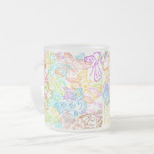 Färben Sie mich Schmetterlinge Mattglastasse (Vorderseite Links)