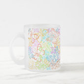 Färben Sie mich Schmetterlinge Mattglastasse (Links)