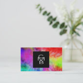 Färben Sie mich schön Visitenkarte (Stehend Vorderseite)