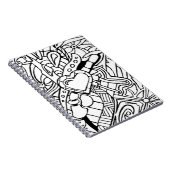 Färben Sie mich Schwarzweiss-drei Notizblock (Rechte Seite)