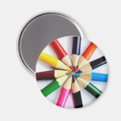 FARBEN SIE MIR GLÜCKLICH MAGNET (Vorderseite/Rückseite)