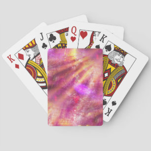 färben Sie nahtlosen Hintergrund lila, rosa Spielkarten