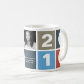 Färben Sie Zitatabsolvent-Gewohnheits-Foto der Kaffeetasse (VorderseiteRechts)