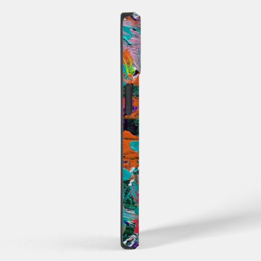 Farben und Ausdrücke in Acrylfarbe Case-Mate iPhone Hülle (Rückseite / Rechts)