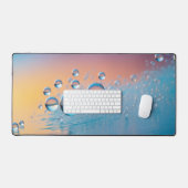 Farben und Blasen Schreibtischunterlage (Tastatur & Maus)