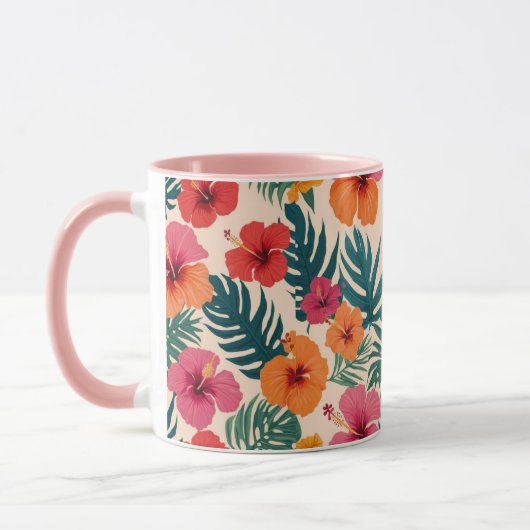 FARBEN UND BLUME TASSE (Links)