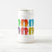 FARBEN UND GIPFELFLOPS BIERGLAS (Mittel)