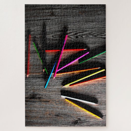 Farben und Schatten Puzzle (Vertikal)