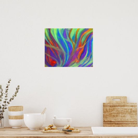 Farben unter poster (Küche)