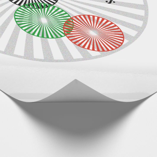 Farben unterstützen - geschenkpapier (Ecke)