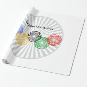 Farben unterstützen - geschenkpapier (Ungerollt)