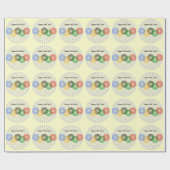 Farben unterstützen - geschenkpapier (Flach)