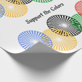 Farben unterstützen - geschenkpapier (Ecke)