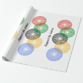 Farben unterstützen - geschenkpapier (Ungerollt)