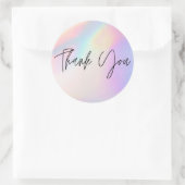 Farben Vielen Dank Runder Aufkleber (Tasche)