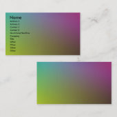 Farben Visitenkarte (Vorne/Hinten)