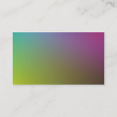 Farben Visitenkarte (Rückseite)