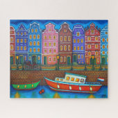 Farben von Amsterdam von Lisa Lorenz Jigsaw Puzzle (Horizontal)
