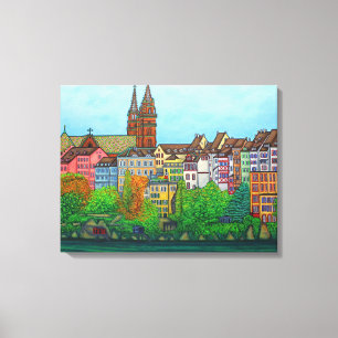 Farben von Basel Canvas Print von Lisa Lorenz Leinwanddruck