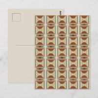 Farben von Braun, Grün und Beige gestreiftes Muste