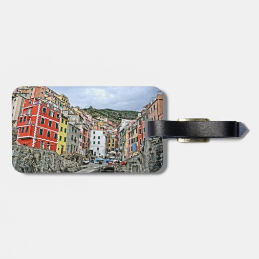 Farben von Italien - Gepäckanhänger (Rückseite horizontal)