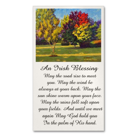 Farben von Kühlmagneten für Herbst Magnetische Visitenkarte (Vorderseite Vertikal)