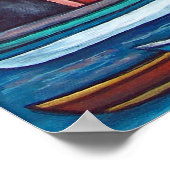 Farben von Liguira Print von Lisa Lorenz Poster (Ecke)