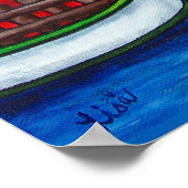 Farben von Lunenburg Print von Lisa Lorenz Poster (Ecke)