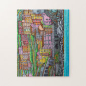 Farben von Manarola 11x14 Puzzle mit Geschenkboxen (Vertikal)