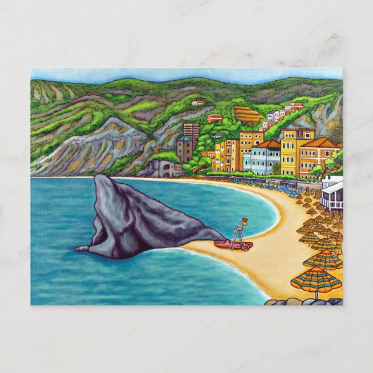 Farben von Monterosso Postkarte (Vorderseite)