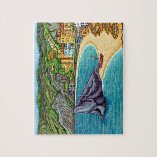 Farben von Monterosso Puzzlespiel Puzzle (Vertikal)