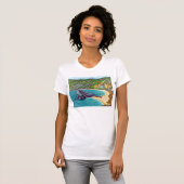 Farben von Monterosso T - Shirt (Vorne ganz)