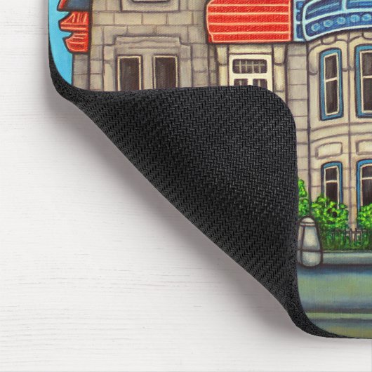 Farben von Montreal Mouse Pad von Lisa Lorenz Mousepad (Ecke)