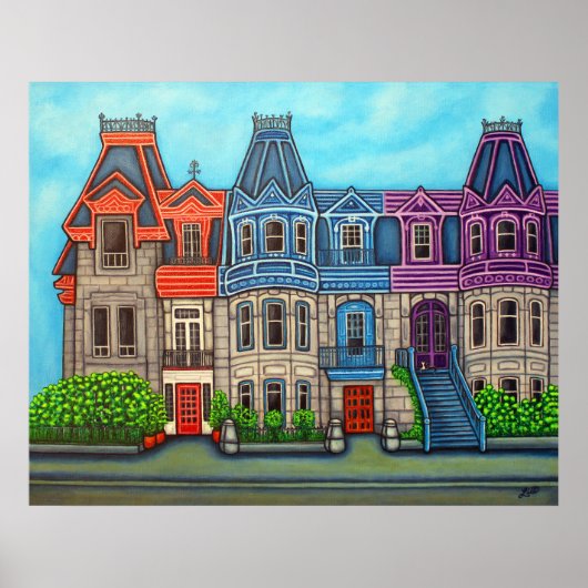 Farben von Montreal Poster (Vorne)