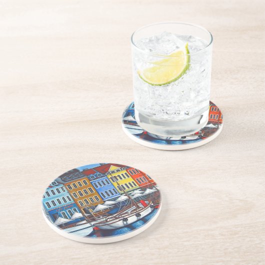 Farben von Nyhavn Untersetzer durch Lisa Lorenz (Seite)