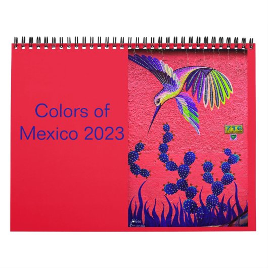 Farben von Oaxaca 2023 Kalender (Titelbild)